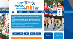 Desktop Screenshot of mackaymarinarun.com